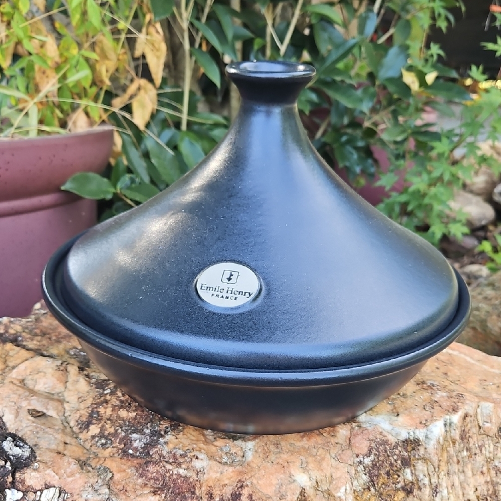 Black Ceramic Tagine - Durable French Cookware